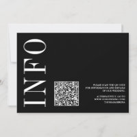 QR-UAWG mit einfarbigem QR-Code in Schwarzweiß