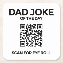 QR Vater Joke Untersetzer