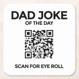 QR Vater Joke Untersetzer