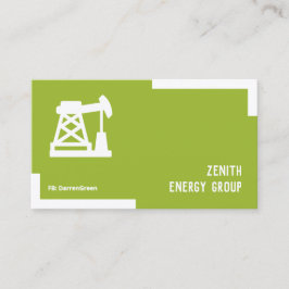 QR-Visitenkarte für die Erdölindustrie Visitenkarte