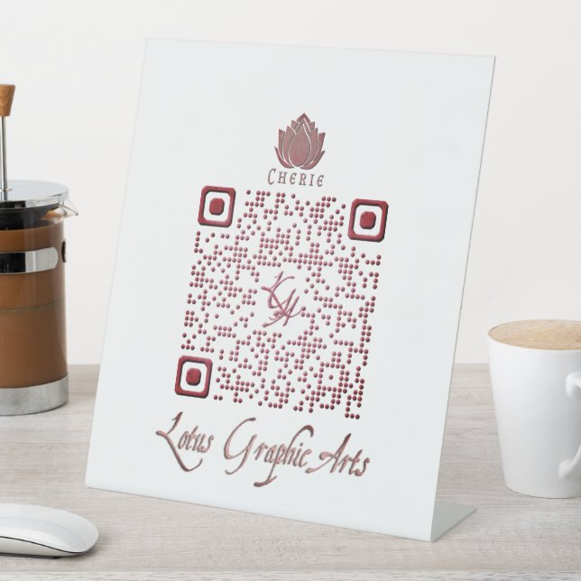 QRcodde für Mehrzweck-Anwendungen Sockelschild (In Situ)