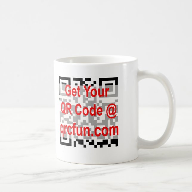 QRcode Kaffee-Tasse Tasse (Rechts)