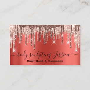 QRCode-Logo-Rot für Körperpflege Visitenkarte