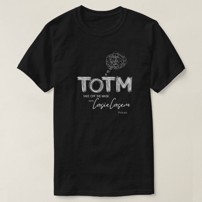 QRCODE_TOTM_Takeoffthemask-Podcast T-Shirt (Design vorne)