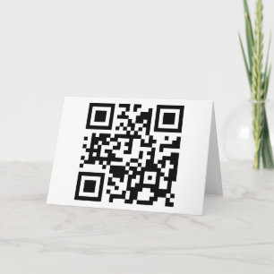 qrGeekinLove Feiertagskarte