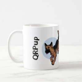 QRPup Cup - Deutscher Schäferhund Kaffeetasse