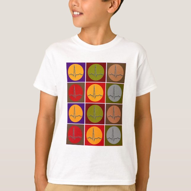 QRS Pop Art T-Shirt (Vorderseite)