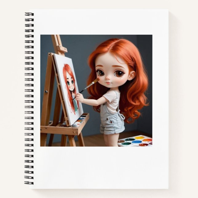 QT2 artist sketchbook Notizbuch (Vorderseite)