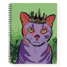 QT Pie Spiral Notebook