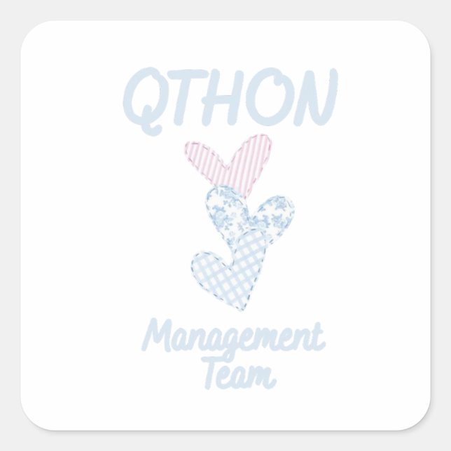 QTHON Management Aufkleber  (Vorderseite)