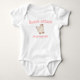 Quack Attack Baby Bodysuit Strampler