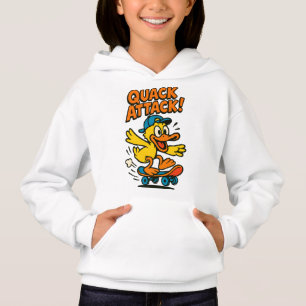 Quack Attack Enck Hoodie für Kinder