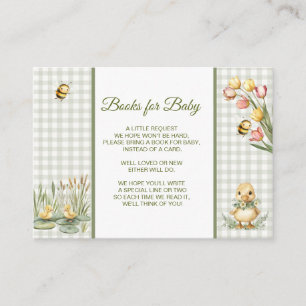 Quack! Baby-Enten-Karo-Punkte-Bücher für Baby  Begleitkarte