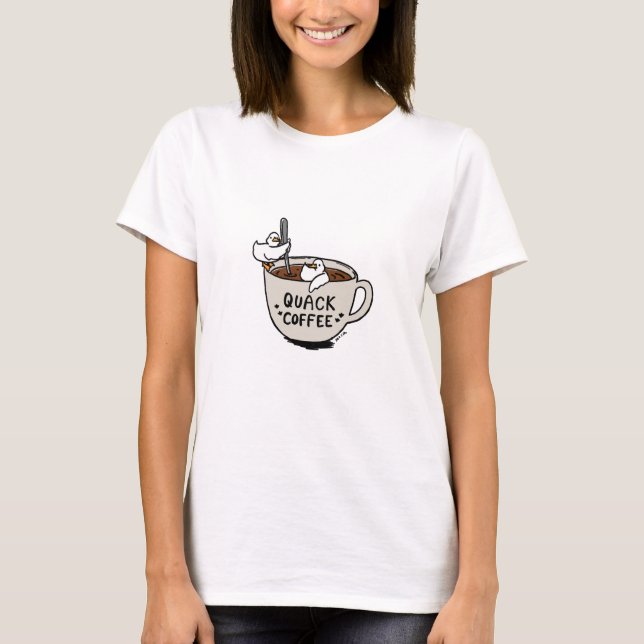 QUACK COFFEE T-Shirt (Vorderseite)