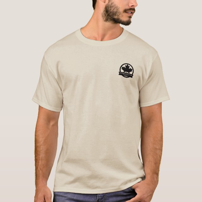 Quack-Hütte T-Shirt (Vorderseite)