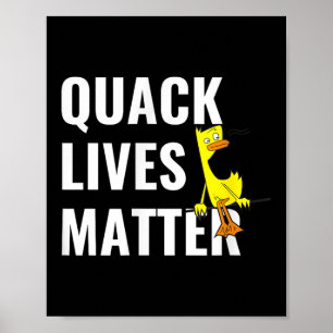 Quack Lives Rette die süße Ente Tipps für einen ne Poster