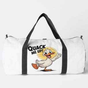 Quack mich auf lustiges Enten-Design Duffle Bag