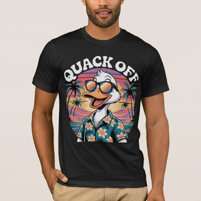 QUACK OFF DUCK T-Shirt (Vorderseite)