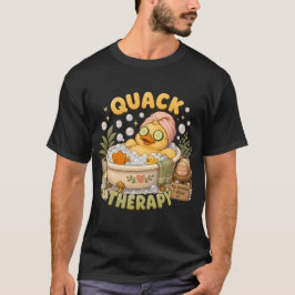 Quack-Therapie Süße Spa-Ente Kawaii T-Shirt