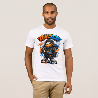 Quackende Graffiti Streetwear T-Shirt