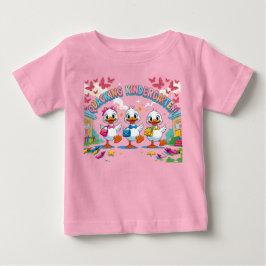 "Quackender Kindergarten – Süße Ente Zurück-in-die Baby T-shirt