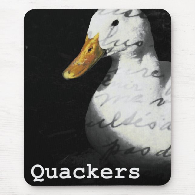 Quackers Duck Collage Mousepad (Vorne)