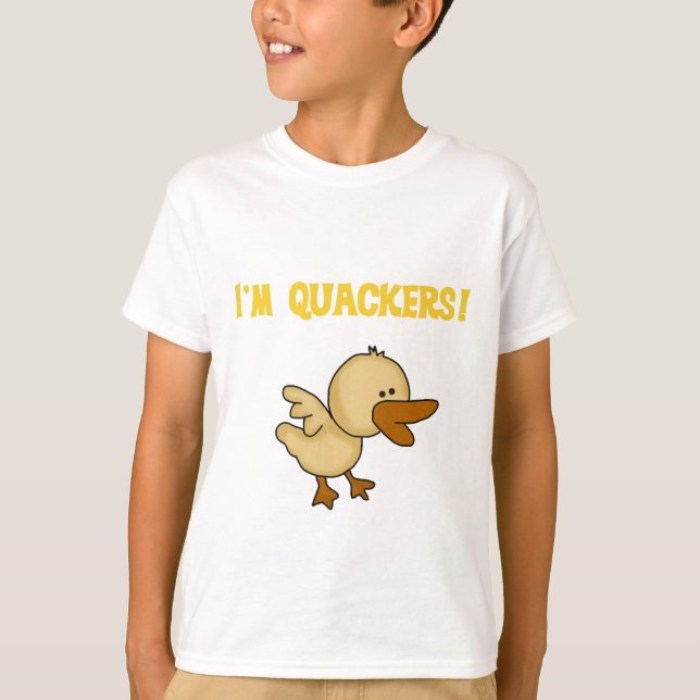 Quackers Enten-T-Shirts und Geschenke T-Shirt (Vorderseite)
