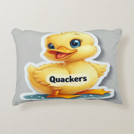 Quackers Funny - spielerisch & humorvoll Duckkisse Dekokissen