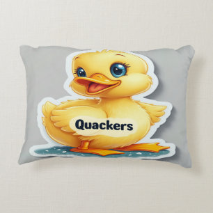 Quackers Funny - spielerisch & humorvoll Duckkisse Dekokissen