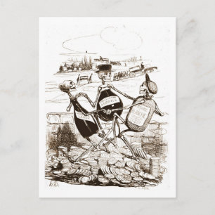 Quacksalber-Postkarte Postkarte