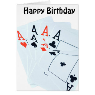 Quad Aces, Geburtskarte