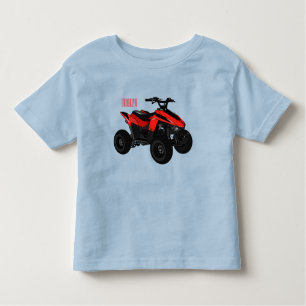 Quad atv Cartoon Illustration Kleinkind T-shirt