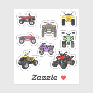 Quad Bike Stickers Aufkleber