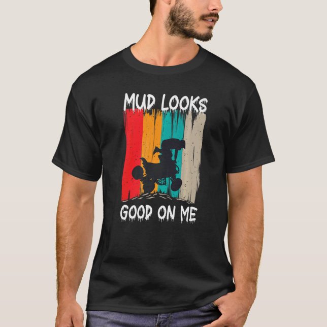 Quad Driver Off Road Quadbike Quadlook Road Mud Bi T-Shirt (Vorderseite)