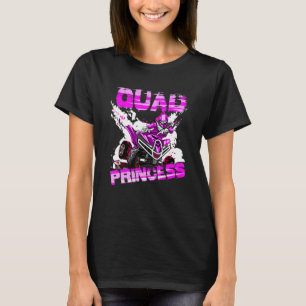 Quad Princess ATV 4 Wheeler Quad Offroad MX Gi T-Shirt