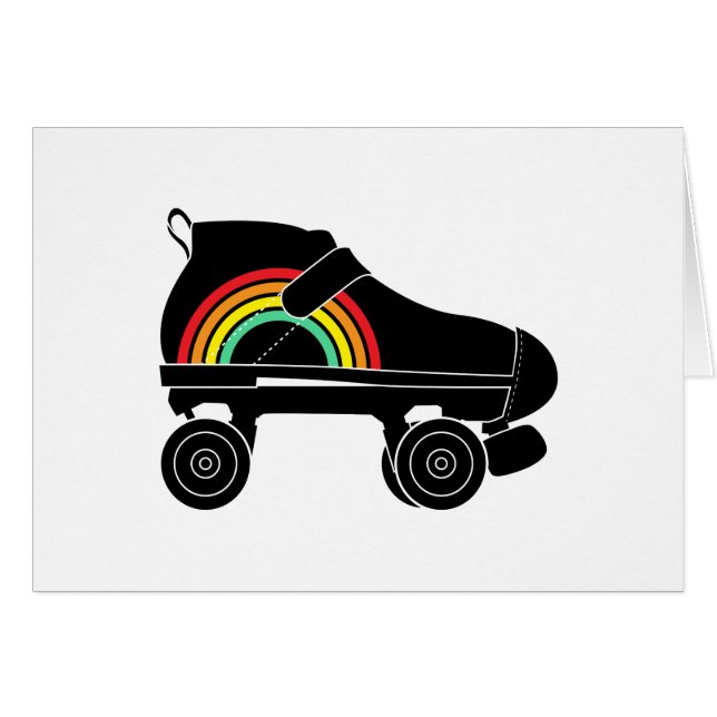 Quad Skate Regenbogen (Vorderseite (Horizontal))