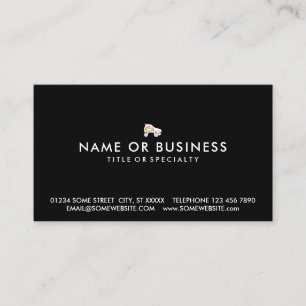 Quad-Skate Regenbogen Visitenkarte