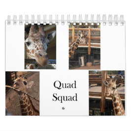 Quad Squad 2022 5,5" x 7" Kalender