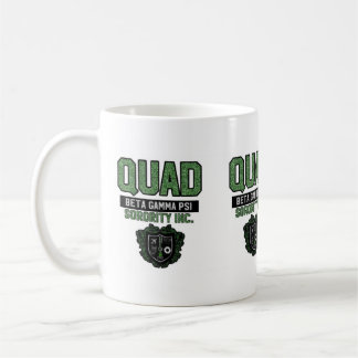 Quad-Tasse Kaffeetasse