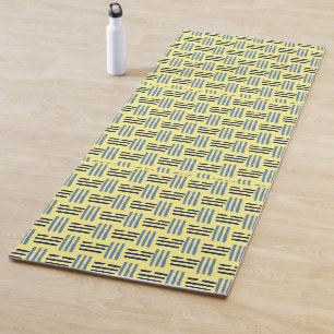 Quaderlinien Yogamatte