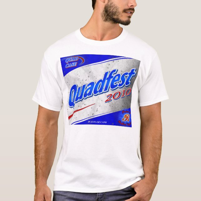 Quadfest 2010 heller T - Shirt (Vorderseite)