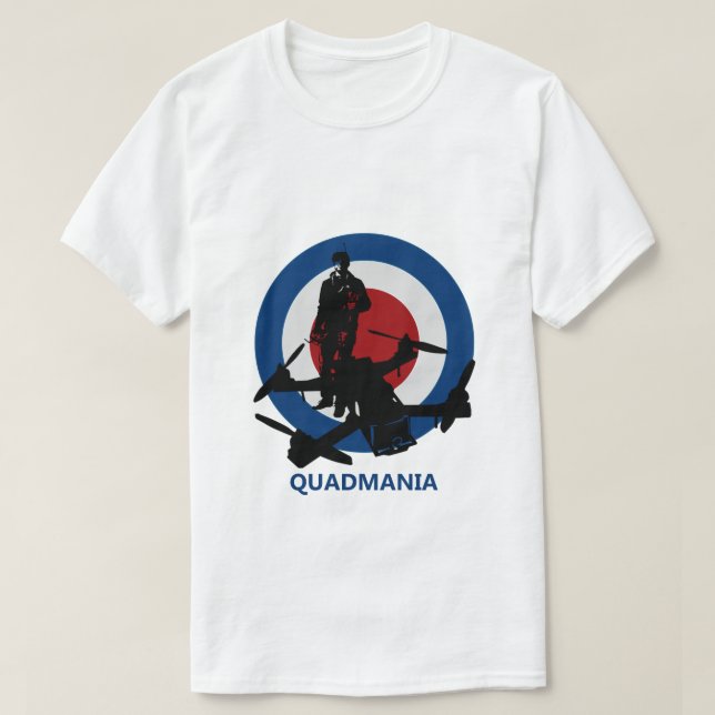 Quadmania T-Shirt (Design vorne)