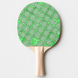 Quadradas, Fake Azulejo, Fakes Folhagens Verdes. Tischtennis Schläger