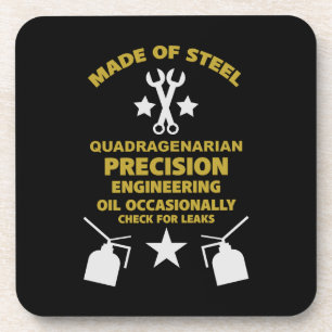 Quadragenarian Birthday Getränkeuntersetzer