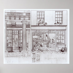 Quadrant, Regent Street und Golden Lane Poster