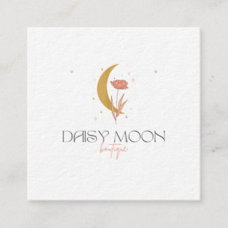 Quadrat, 6,4 cm x 6,4 Earring Card Quadratische Visitenkarte