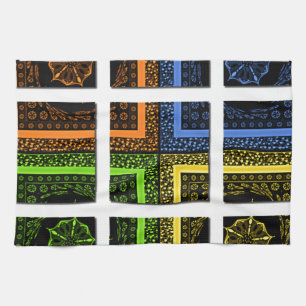 Quadrat in einer Schachtel Handtuch