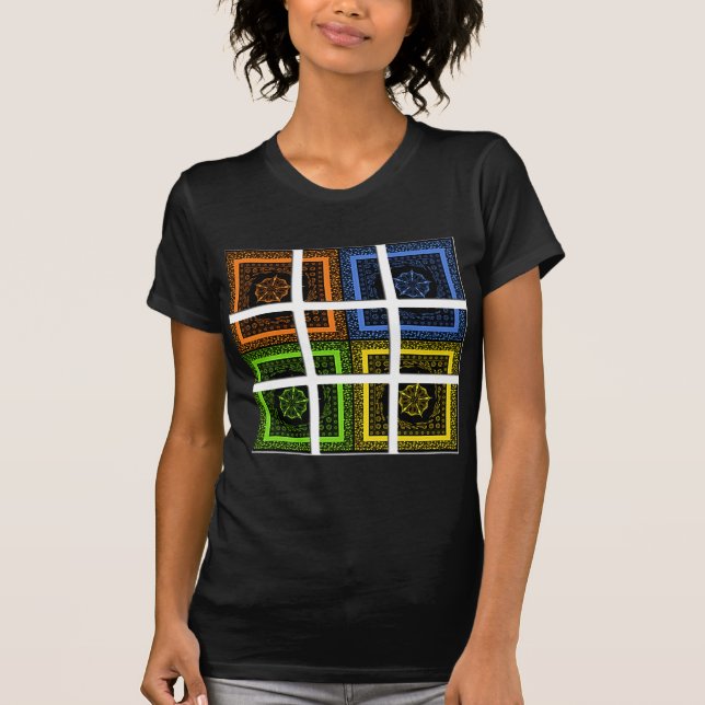 Quadrat in einer Schachtel T-Shirt (Vorderseite)