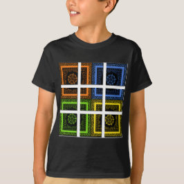 Quadrat in einer Schachtel T-Shirt