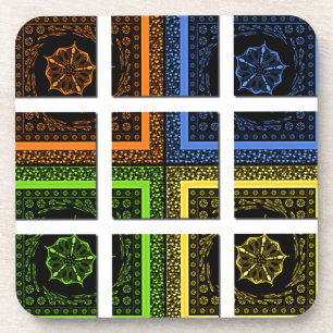 Quadrat in einer Schachtel Untersetzer